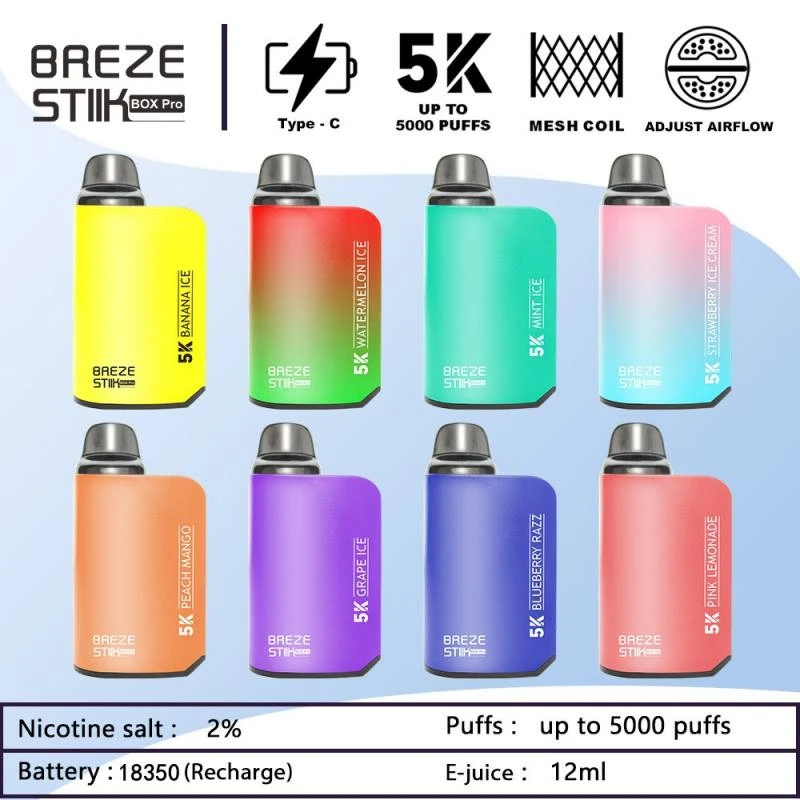 Breze Stiik Box Pro 5000 8