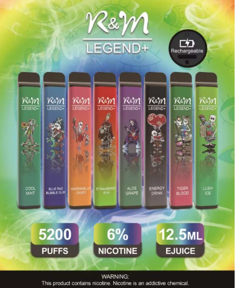 RM LEGEND 5200puffs vape