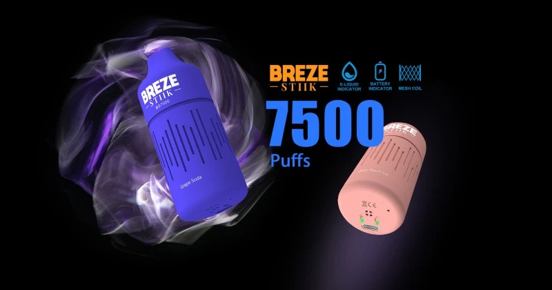 Breze Stiik BS7500 vapes puffs vapes