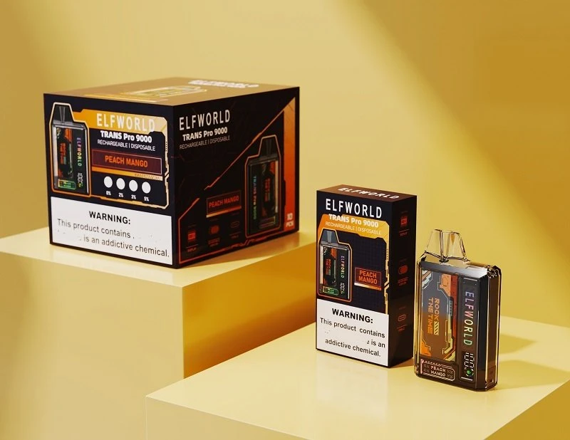 ELFWORLD TRANS PRO 9K PUFFS VAPES