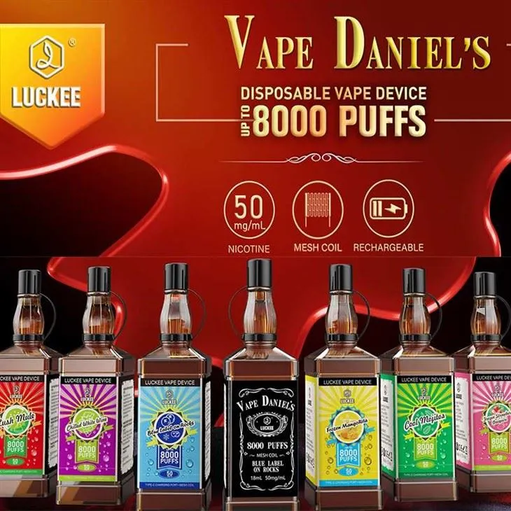 LUCKEE Vape Daniel's 8000