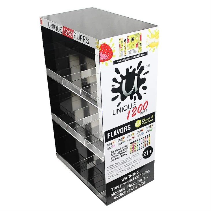 Rotating Acrylic Electronic Cigarette Display Stand