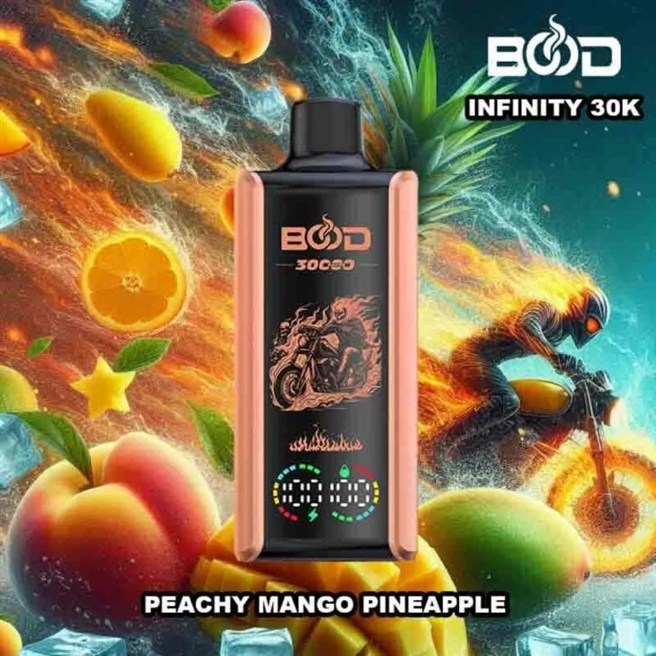 bood infinity 30k-peach mango pineapple BOOD Infinity 30000