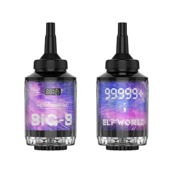 ELFWORLD DOUBLE MOUTHED GIANT HOOKAH SHISHA 99999+