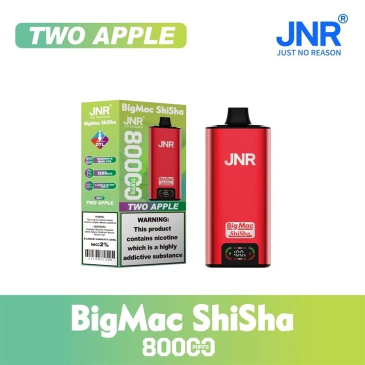 BS07-Two Apple_JNR Big Mac Shisha 80K
