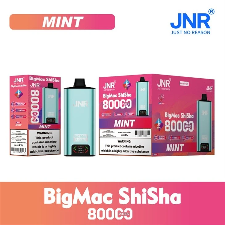 JNR Big Mac Shisha 80000