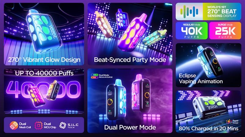 VOZOL RAVE 40000 15 VOZOL RAVE 40000 15