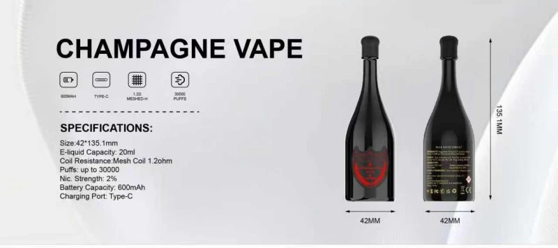 champagne vape 30K 57