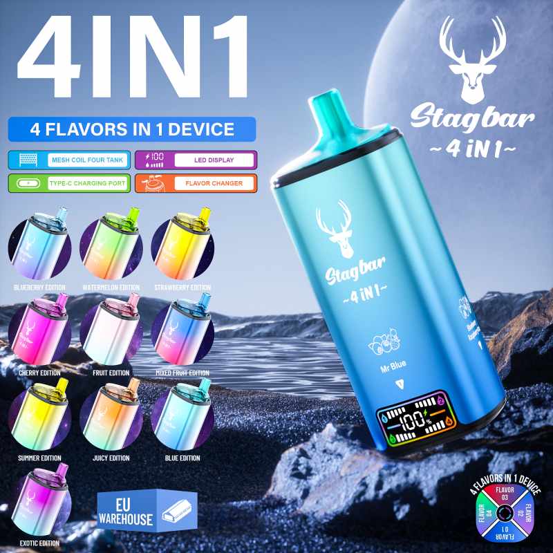STAG BAR 4 in 1 80K 8 STAG BAR 4 in 1 80K 8