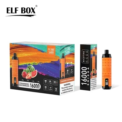 新製品：ELF BOX SHISHA 16000 使い捨て電子タバコ