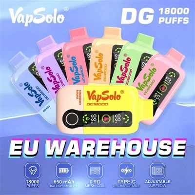 なぜVapsolo DG 18000パフがヨーロッパのベイプ愛好家にとって好ましい製品になったのですか？