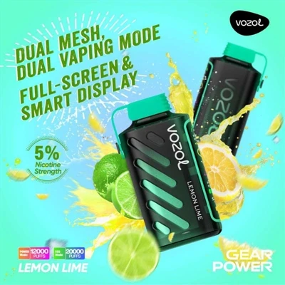 Vozol Gear Power 20000はどのくらい使用できますか？
