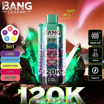 BANG LEGEND 120K、最高の楽しみを体験させてください