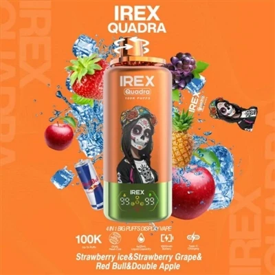 IREX 100K 4-in-1 使い捨て電子タバコ – 多機能のフラッグシップで、期待を超える究極の体験を提供します。