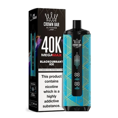 AL Fakher クラウン バー MegaMax 40K — 大容量の使い捨て VAPE の最高の選択肢であり、Hotselvape で入手できます。-
