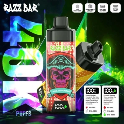 Razz Bar 40K 使い捨て電子タバコ: 大容量と高性能による新しい体験。