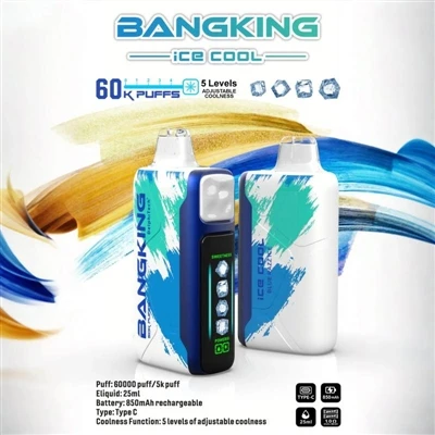BANGKING ICE King COOL 60K: 使い捨て電子タバコの全く新しい体験を探求