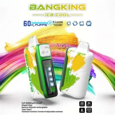 BANGKING ICE King COOL 60K: 使い捨て電子タバコの新しいベンチマーク。-