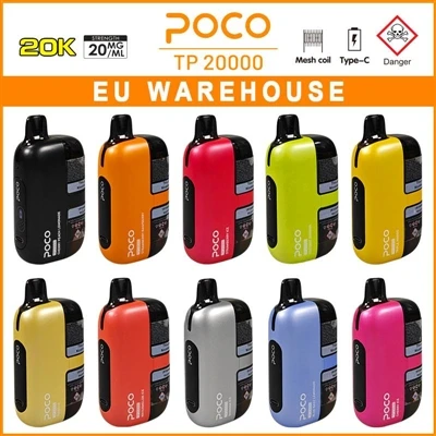 POCO TP 20000: 長期間使用できるよう真に設計された使い捨て電子タバコ-。-