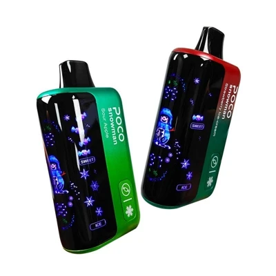 POCO SNOWMAN 70000 PUFFS: 電子タバコがあなたの毎日の習慣に「転がり」始めるとき-