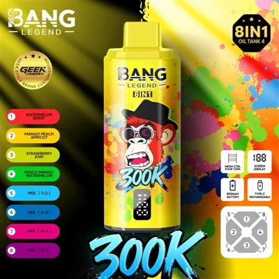 Bang Legend 300K: 電子タバコの新時代のベンチマーク-