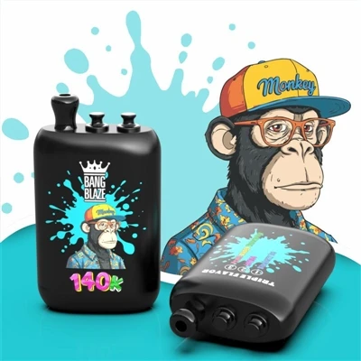 BANG BLAZE 140K 3in1: バッテリー寿命と風味を極限まで高める新種の使い捨て飲料