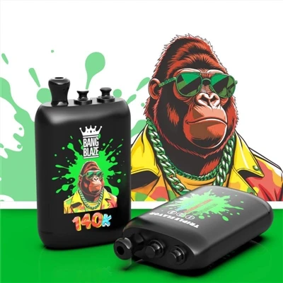 BANG BLAZE 140K: 使い捨て電子タバコの新たな高さ-