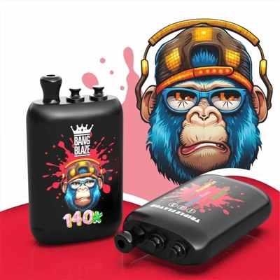 BANG BLAZE 140K: 若者に愛される高エネルギーの使い捨て電子タバコ--