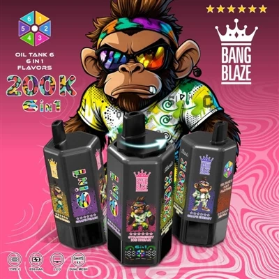 BANG BLAZE 6in1 200K: 1 つのスティックを手に、6 つのフレーバーを 1 つで、私が言いたいことはわかります!