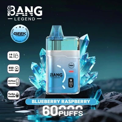 BANG LEGEND 60000: あなたの電子タバコライフの新たな伝説