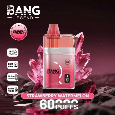 BANG LEGEND 60K: 電子タバコのライフスタイルの新しいトレンド-