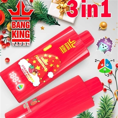BANG KING トリプル 100K: 3 パックのフレーバー、100K バイトの長期保存の友-