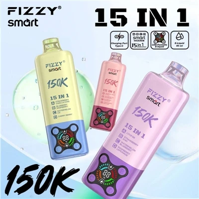 FIZZY SMART 15 IN 1 150K: 一本のタバコで 15 種類の幸せ