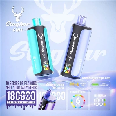 Stag Bar 6 インチ1 180K パフ: 1 台のデバイスで 6 つの仕事を実行、これはまさに目を見張るものです-