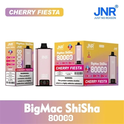 JNR Big Mac Shisha 80000: 高蒸気の使い捨て Vape エクスペリエンスを再定義する-