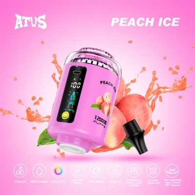 ATVS 120K PUFFS: 「大量の蒸気生成」と「超長いバッテリー寿命」を真に兼ね備えたヘビーデューティ電子タバコ--