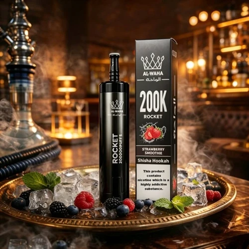 Al Waha Shisha 250K パフ: 大容量のシーシャ-スタイル E- タバコの開発に関する観察