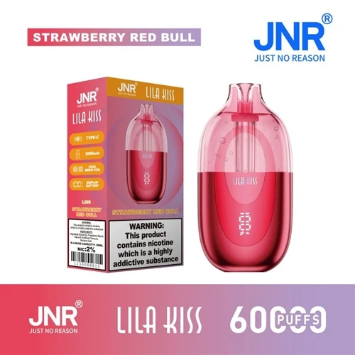 JNR リラキッス 60K パフ: 製品変更による電子タバコ業界のエクスペリエンスのアップグレード-