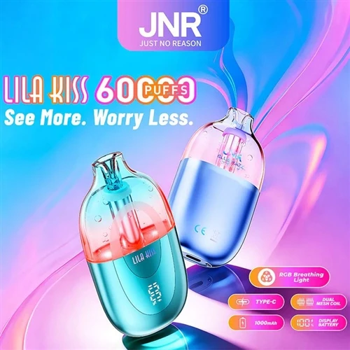 JNR リラキッス 60,000 パフ: 製品イノベーションによる電子タバコ市場の新たな方向性-