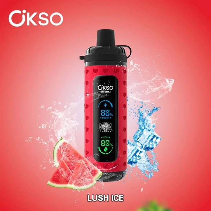 lush ice OKSO Shisha Max 40k - lush ice OKSO Shisha Max 40k -