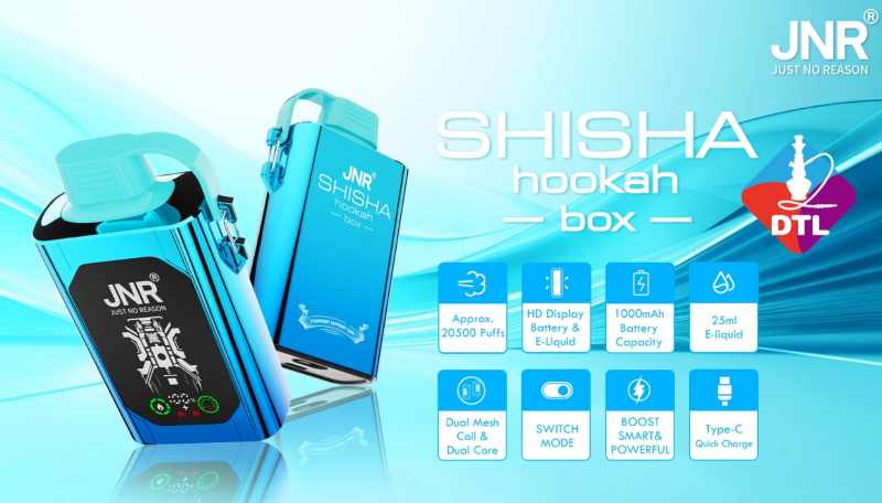 JNR Shisha Hookah BOX 20500 1
