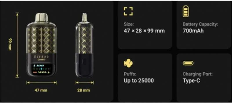 ELFBAR Combo 25000 6