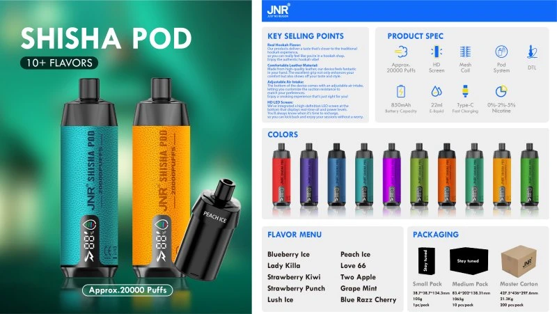 JNR SHISHA POD 3