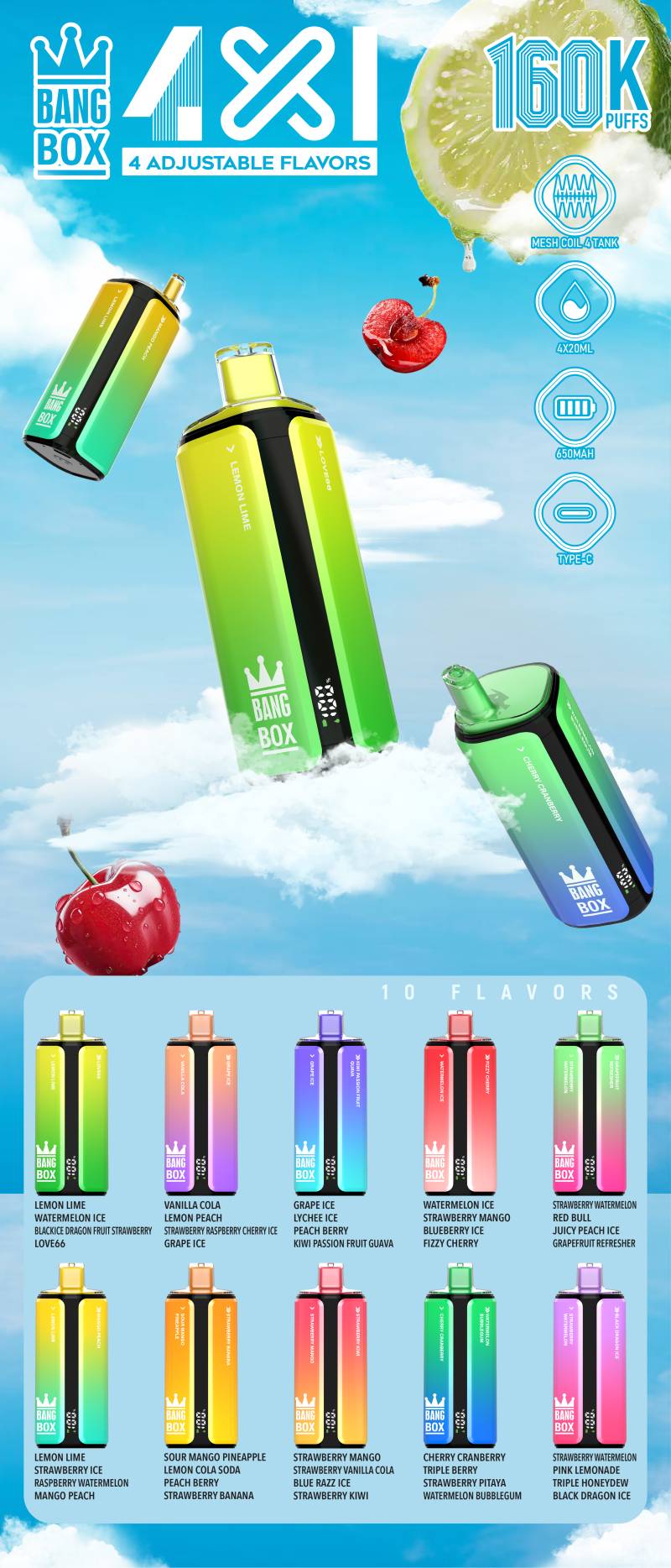 BANG BOX 160000