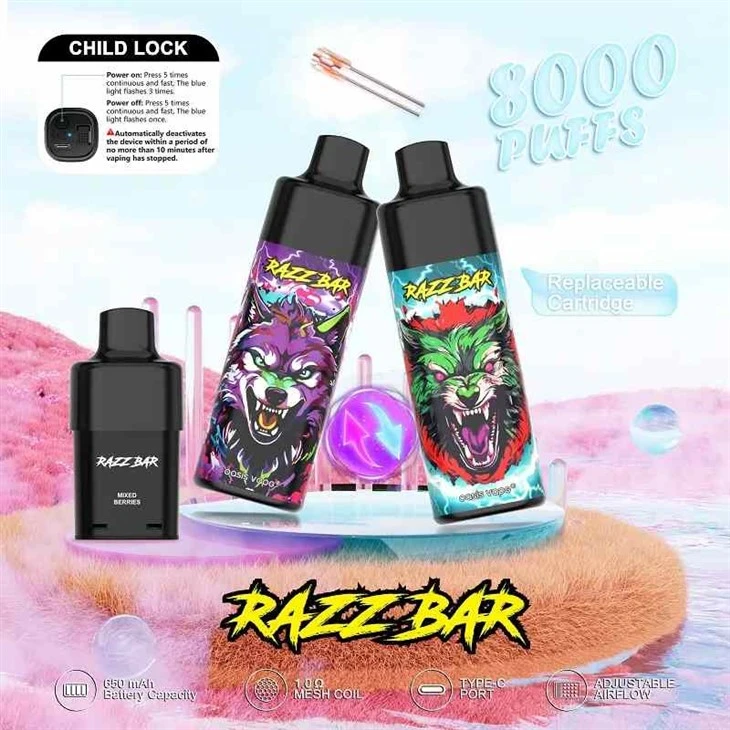 RAZZ BAR 8000パフ