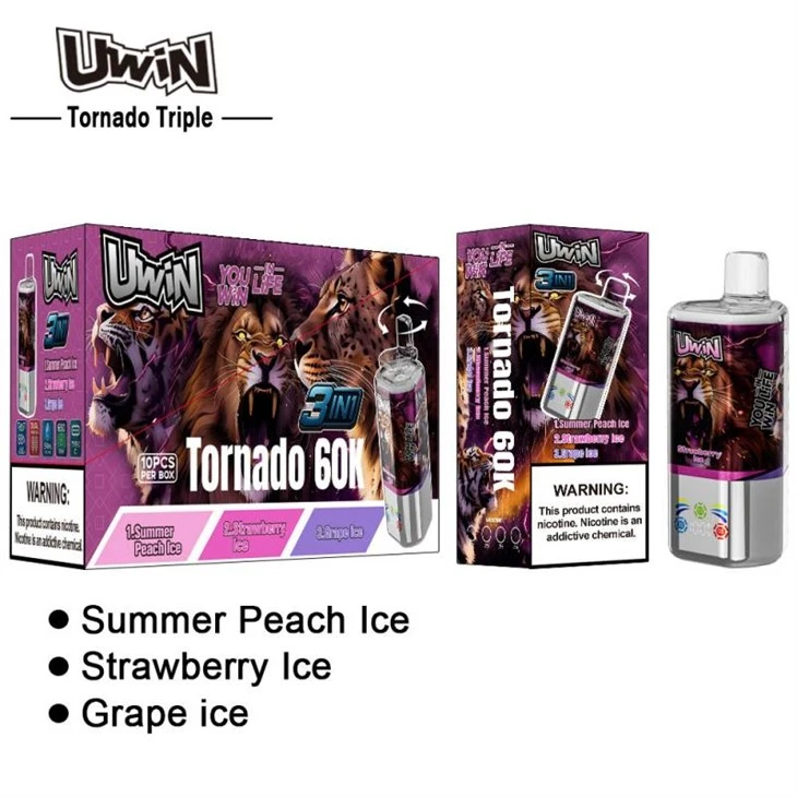 Uwin Tornado Triple 60K Puffs
