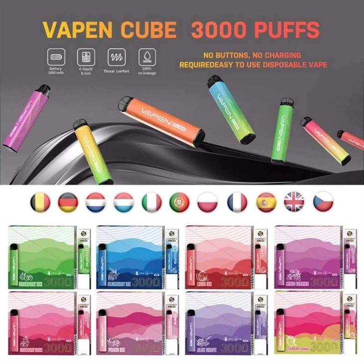 VAPEN CUBE 3000 6 VAPEN CUBE 3000 6