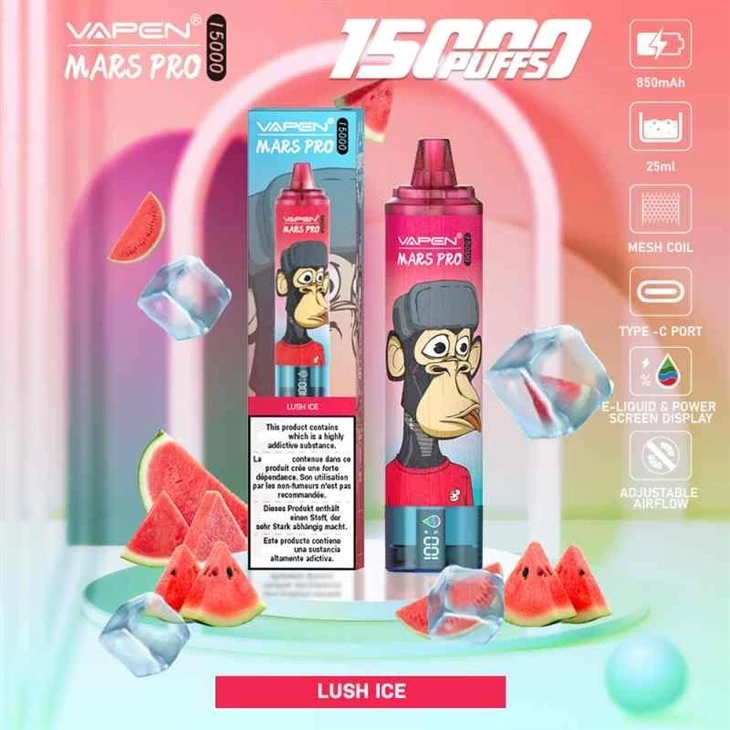 VAPEN MARS PRO 15000 26 VAPEN MARS PRO 15000 26