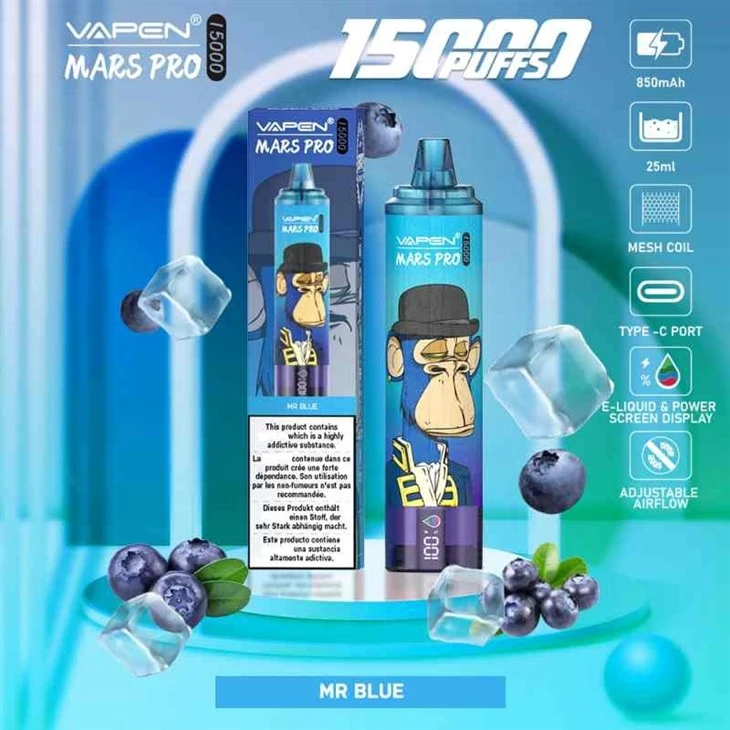 VAPEN MARS PRO 15000 25 VAPEN MARS PRO 15000 25