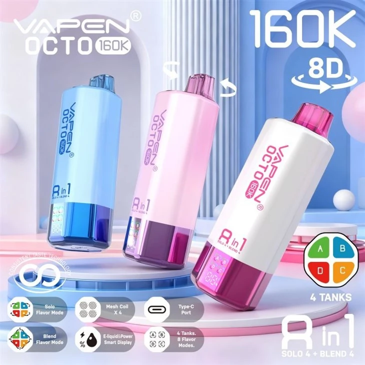 Vapen Octo 160K Puffs factory